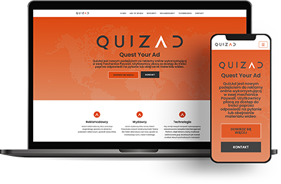 Projektowanie stron internetowych - QuizAd